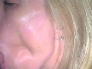 Blonde Amateur GF Blowjob With Cumshot