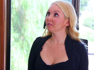 Lesbian blonde teens show with toy on webcam